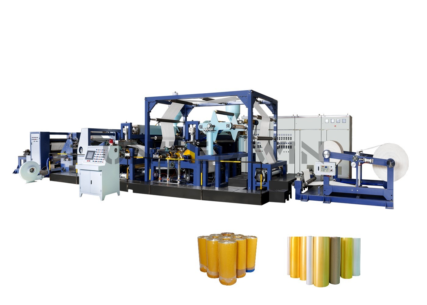 BOPP Mono Extrusion Coating Lamination Line Eva Sheet Lamination Machine