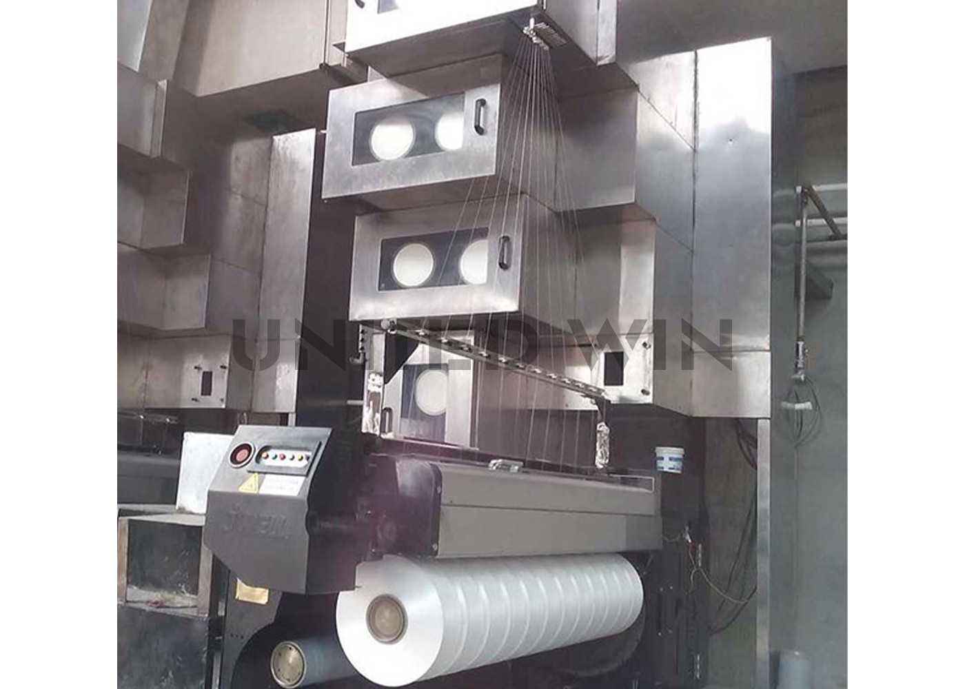 Polypropylene Yarn Extruder Machine Automatic Spindle Yarn Spinning