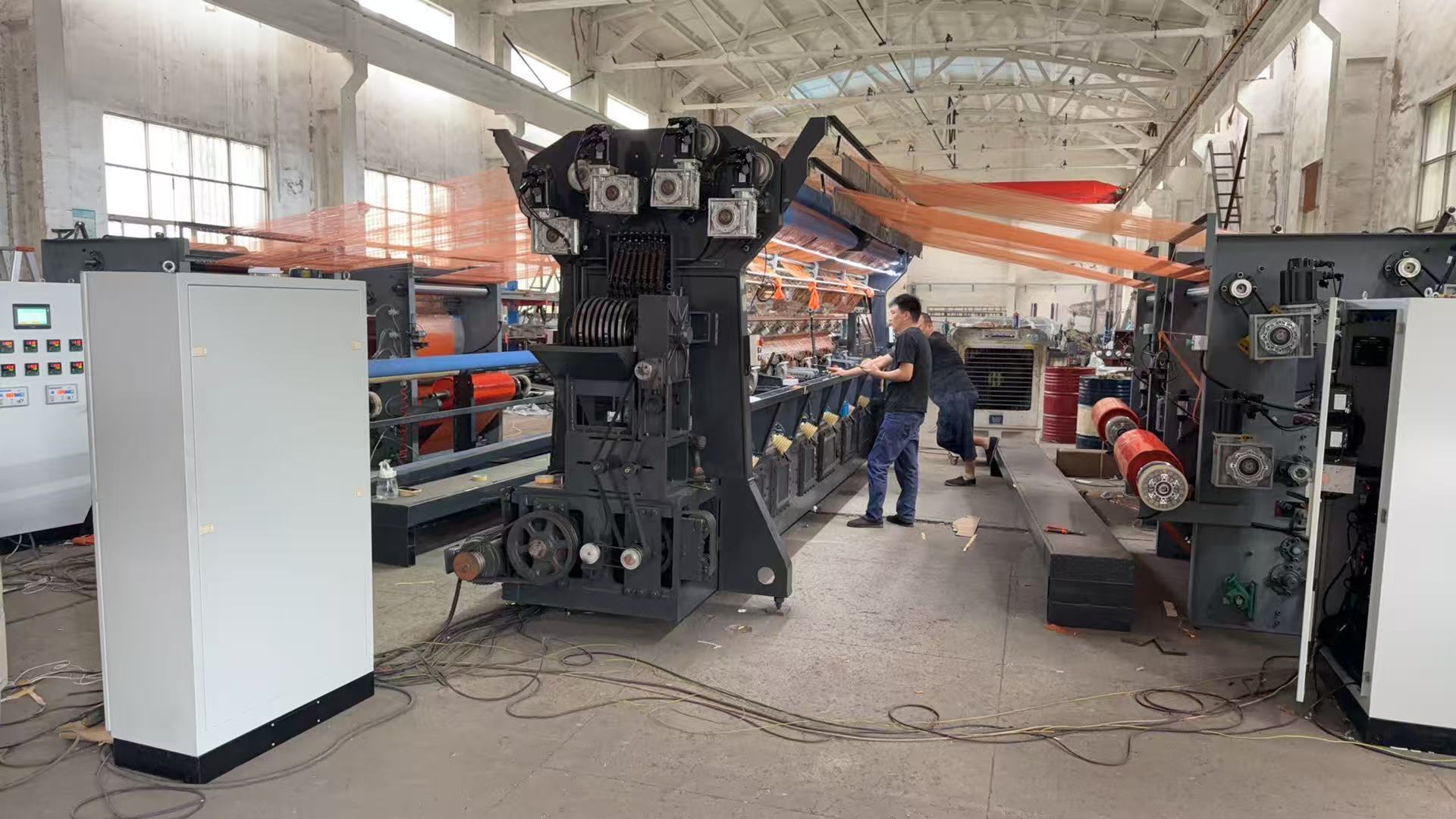 Latest company case about Double Needle Bed Warp Knitting Machine for Industrial Textile Manufacturing