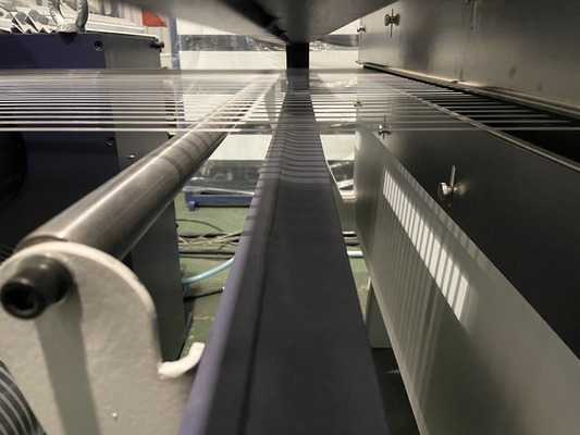 Plastic Flat Yarn Tape Extrusion Line Consistent Polypropylene Bag Woven Bag Yarn Processing