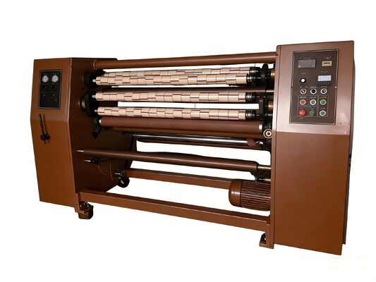 Super Clear Tape Slitting Machine Smooth Operation Pneumatic Tension Control for OPP Tape Processing