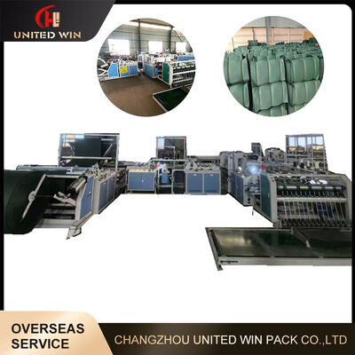 Automatic Ecological Bag Cutting Sewing Machine Continuous Operation Reliable Output for Ecological Bags