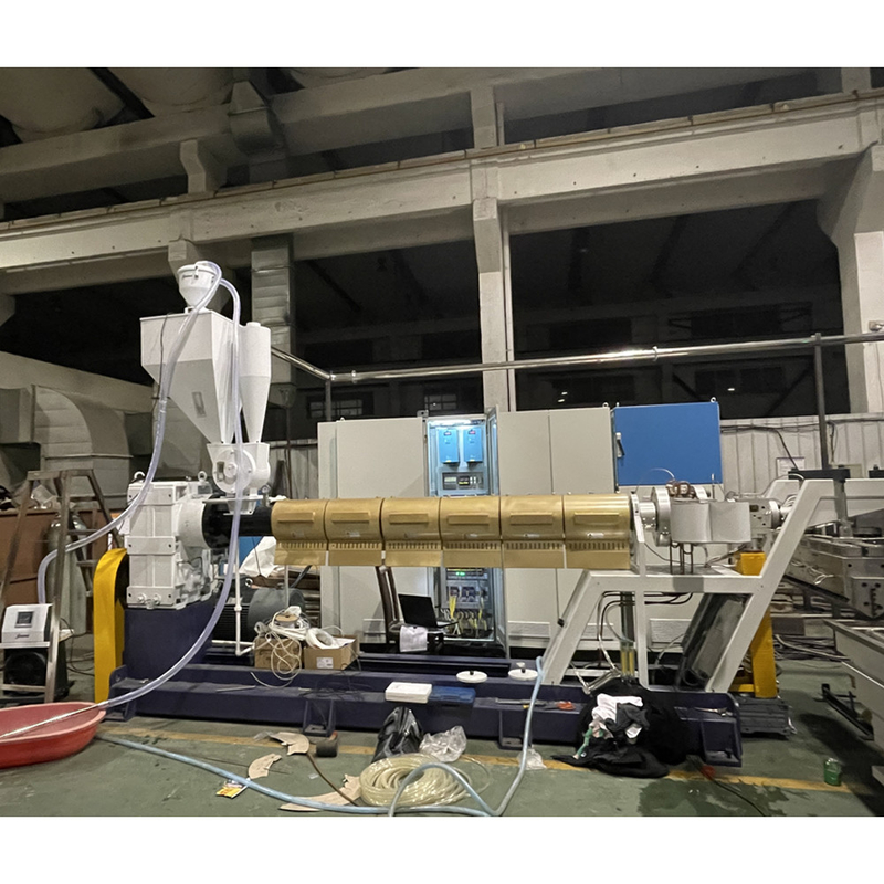 Flat Yarn Tape Extrusion Stretching Line For PE PP Woven Bag 250m/Min