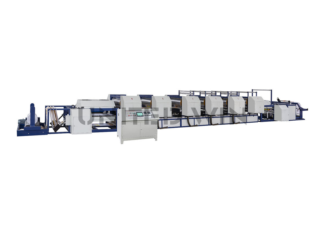 Multi Color Rice PP Woven Sack Flexo Printing Machine 8 Color 4 Color