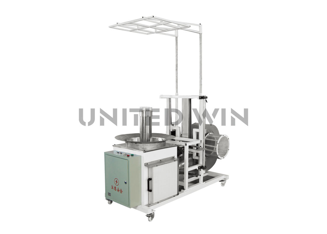 Automatic Inside FIBC Bag Cleaning Machine For Ton Bag Container Bag 4kw