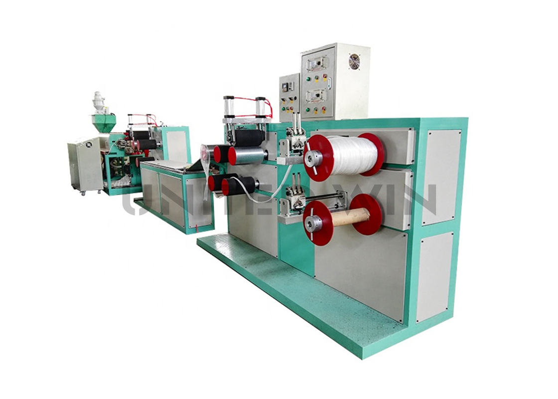 Plastic raw materials into a net continuous automatic production of drawing machine equipment