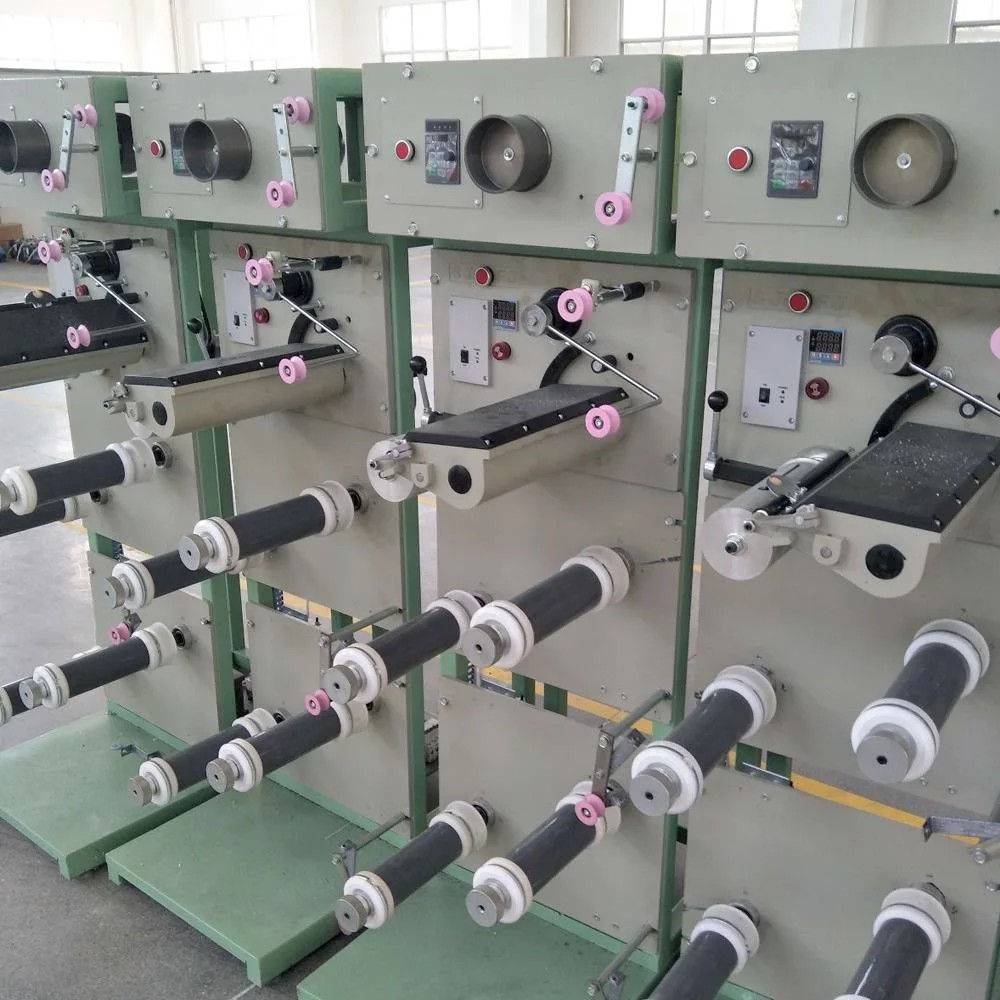 Fiber Winder Tape Extrusion Line Chemical Carbon Coil Winding Machine