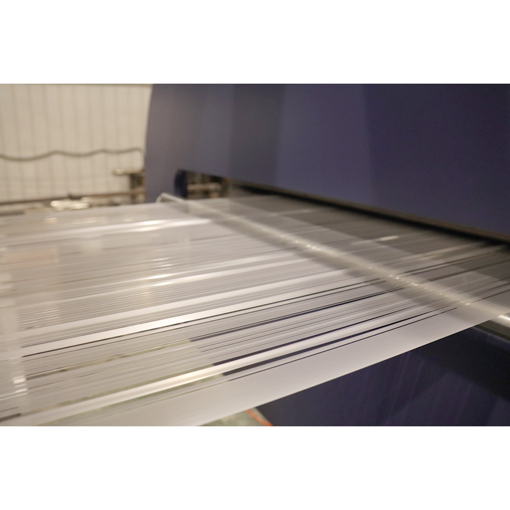 2000tex Plastic Tape Extrusion Line Extruding Flat Film Stretching Machine 4500 Kg/24hr
