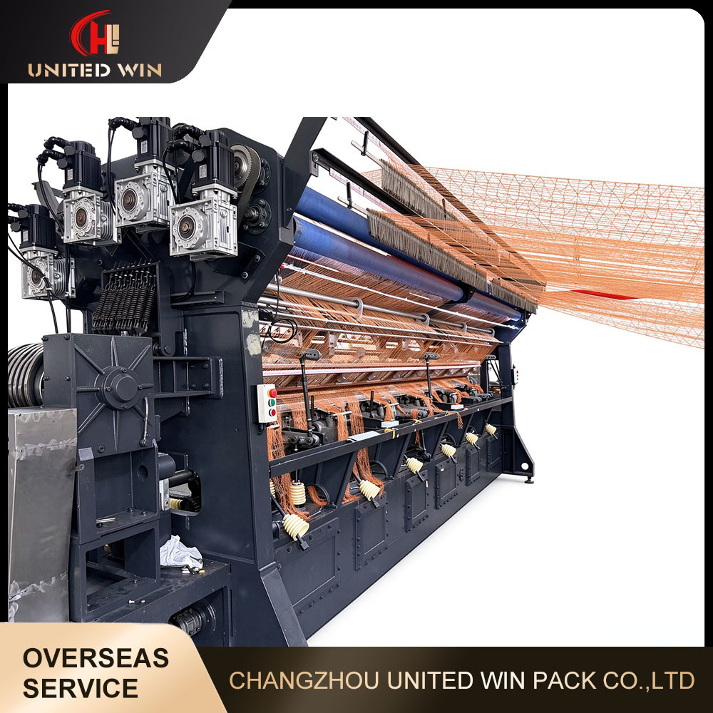 RD8 180 Double Needle Bed Warp Knitting Machine High Efficiency Precise Knitting For Textile Production