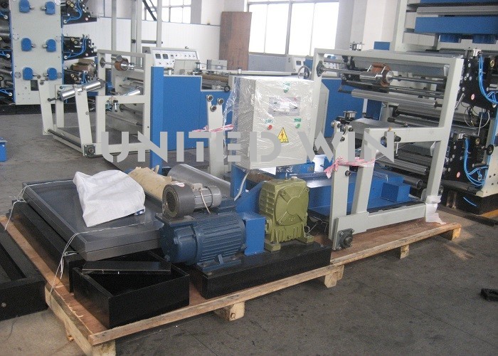Polythene Bag Plastic Bag Flexo Printing Machine For Woven Sacks 4 To 8 Color 150m Min